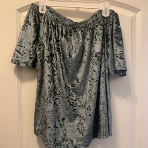 Off the shoulder top